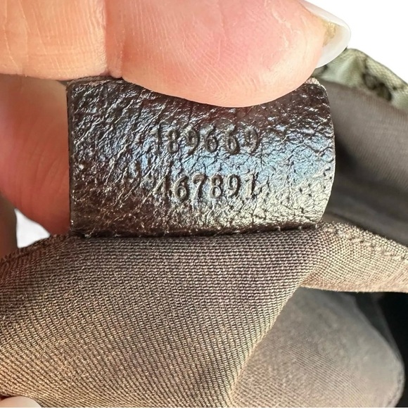 Gucci Vintage GG Canvas Tan & Brown Tote Bag - Picture 8 of 11